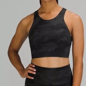 Lululemon sports bra black camouflage